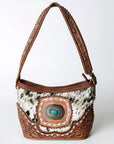 American Darling Hand Tooled Genuine Leather Women Bag Western Handbag Purse
