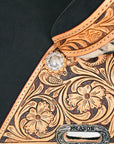 Premium Treeless Western Trail Saddle For Professional Barrel Racing Enthusiasts