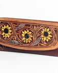 Hand Tooled Hand Painted Genuine Leather women bag western handbag purse