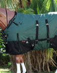 Hilason 1200D Winter Waterproof Horse Turnout Blanket Belly Wrap Green