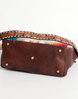 American Darling ADBGA185 Large Crossbody Hand Tooled Saddle Blanket Genuine Leather Women Bag Western Handbag Purse