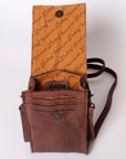 American Darling Saddle Blanket Genuine Leather Women Bag Western Handbag Purse