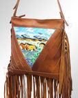 American Darling Cross Body I Genuine Leather Women Bag Western Handbag Purse