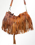 American Darling ADBGM178 Bucket Genuine Leather Women Bag Western Handbag Purse
