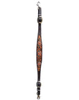 HILASON Western Horse Floral Headstall Breast Collar One Headstall American Leather Tack Set