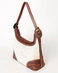 American Darling Hobo Hand Tooled Hair On Genuine Leather Western Women Bag | Handbag Purse Bags for Cute