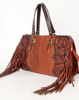 American Darling Tote Hand Tooled Genuine Leather Women Bag Western Handbag Purse