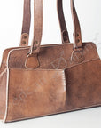 American Darling ADBG742 Tote Hand Tooled Genuine Leather Women Bag Western Handbag Purse