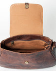 American Darling ADBG744 Hobo Genuine Leather Women Bag Western Handbag Purse
