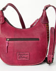 American Darling ADBGZ419 Large Crossbody Genuine Leather Women Bag Western Handbag Purse