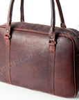 American Darling ADBGZ424 Briefcase Genuine Leather Women Bag Western Handbag Purse