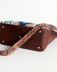 American Darling Large Crossbody Hand Tooled Saddle Blanket Genuine Leather Women Bag Western Handbag Purse