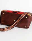 American Darling Large Crossbody Hand Tooled Saddle Blanket Genuine Leather Women Bag Western Handbag Purse