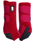 Classic Equine Legacy System Crimson Hind Sport Support Boots Small