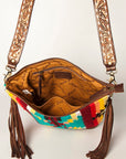 American Darling Tote Saddle Blanket Genuine Leather Women Bag Western Handbag Purse