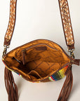 American Darling Tote Saddle Blanket Genuine Leather Women Bag Western Handbag Purse