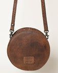 ADBGZ389A American Darling Hand Tooled Hair On Genuine Leather Women Bag Western Handbag Purse