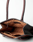 American Darling ADBGZ456 Tote Hand Tooled Genuine Leather Women Bag Western Handbag Purse
