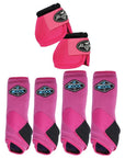 Professionals Choice Horse 2XCOOL Ballistic Sport Bell Boots 6 Pack