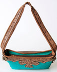 American Darling Hand Tooled Genuine Leather Women Bag Western Handbag Purse