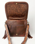 American Darling Cross Body Saddle Blanket Genuine Leather women bag western handbag purse