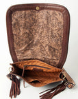 American Darling Cross Body Saddle Blanket Genuine Leather women bag western handbag purse