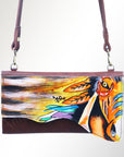 American Darling Small Crossbody Genuine Leather women bag western handbag purse
