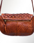 Never Mind Nmbgm113A Envelope Vintage Handmade Genuine Cowhide Leather Women Bag Western Handbag Purse