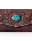 American Darling Hand Tooled Genuine Leather Women Bag Western Handbag Purse