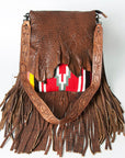 American Darling Cross Body Saddle Blanket Genuine Leather women bag western handbag purse