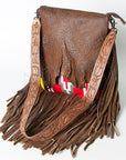American Darling Cross Body Saddle Blanket Genuine Leather women bag western handbag purse