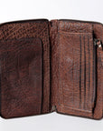 American Darling ADBGZ394A Wristlet Genuine Leather women bag western handbag purse