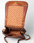 American Darling ADBGZ409A Crossbody Hand Tooled Genuine Leather Women Bag Western Handbag Purse