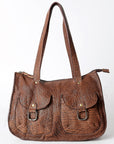 American Darling ADBGZ436A Tote Genuine Leather women bag western handbag purse