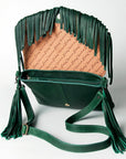 American Darling ADBGZ475 Crossbody Hand Tooled Genuine Leather Women Bag Western Handbag Purse