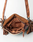 American Darling ADBGZ143A Cross Body Hair On Genuine Leather women bag western handbag purse