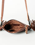 American Darling Coin Purse Hand Tooled Genuine Leather women bag western handbag purse