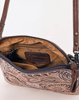 American Darling Hand Tooled Genuine Leather Women Bag Western Handbag Purse