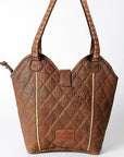 American Darling ADBGZ437A Tote Genuine Leather women bag western handbag purse