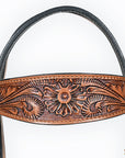 Hilason Western American Leather Horse Tack Set Tan