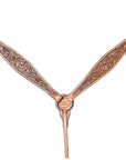 Hilason Western American Leather Horse Tack Set Tan
