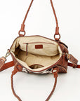 American Darling Tote Hand Tooled Genuine Leather Women Bag Western Handbag Purse