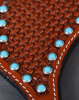 Bar H Equine Leather Spurs Straps for Adults - W. Womens Spur Straps