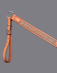 BAR H EQUINE Western Horse Genuine Leather Breast Collar Tan