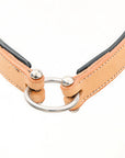 Bar H Equine Western Horse Genuine Leather Hand Tooled Nose band Tan