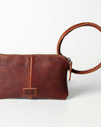 American Darling ADBGZ335A Wristlet Hand Tooled Hair On Genuine Leather women bag western handbag purse