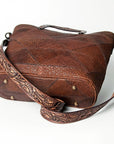 American Darling ADBGZ491 Tote Genuine Leather Women Bag Western Handbag Purse