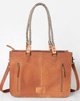 American Darling ADBG771 Tote Hand Tooled Genuine Leather Women Bag Western Handbag Purse
