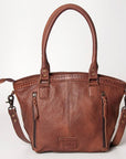 American Darling ADBG772 Tote Hand Tooled Saddle Blanket Genuine Leather Women Bag Western Handbag Purse