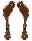 Durable Handcrafted PremiumLeather Spur Straps For Women Western Riding Show Rodeo